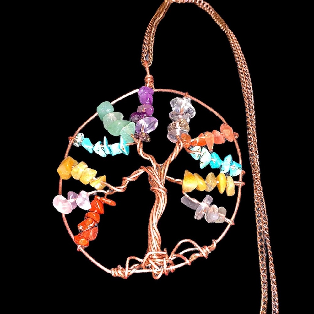 Tree of life crystal pendant♥️✨